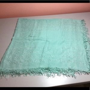 Mint Green Sparkle Scarf